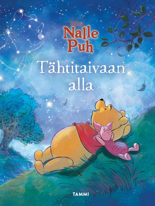 Etukansi. Disney. Nalle Puh. Tähtitaivaan alla.
