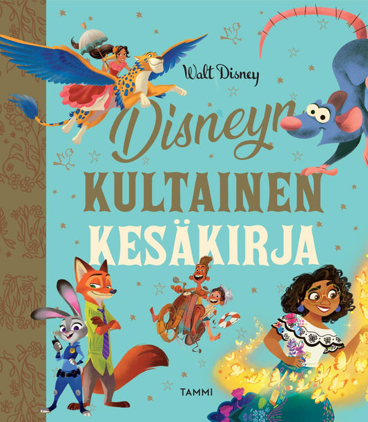 Etukansi. Disney. Disneyn kultainen kesäkirja. TKK.