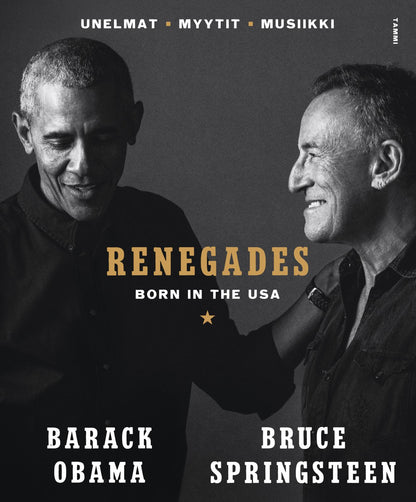 Etukansi. Barack Obama Renegades - Born in the USA (suomenkielinen)