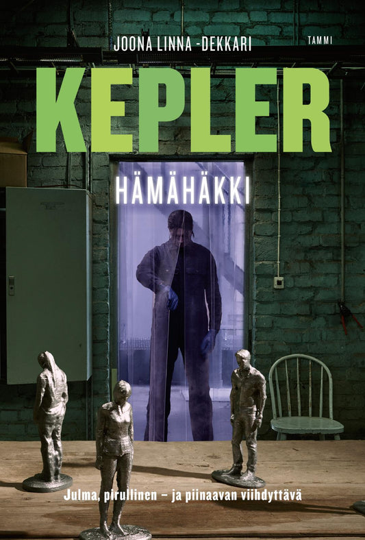 Etukansi. Lars Kepler. Hämähäkki.