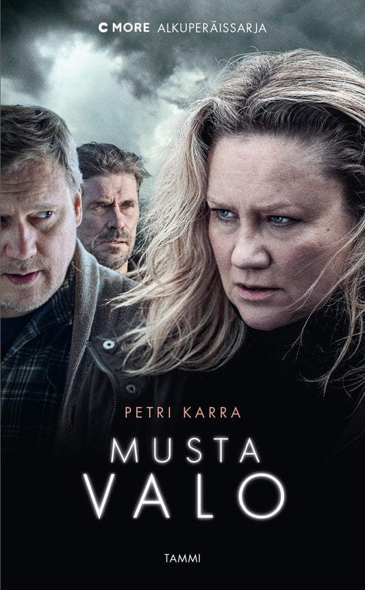 Etukansi. Petri Karra. Musta valo.