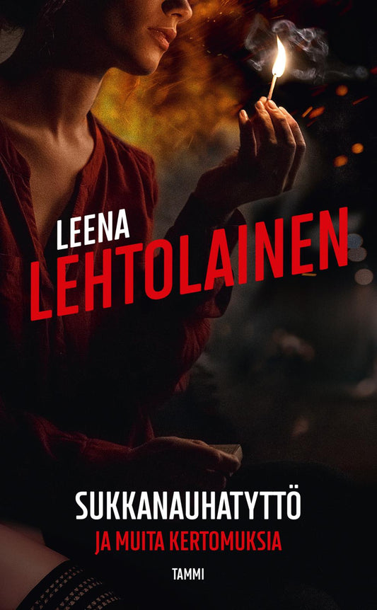 Etukansi. Leena Lehtolainen. Sukkanauhatyttö.