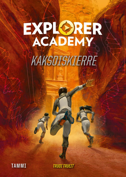 Etukansi. Trudi Trueit Explorer Academy 3. Kaksoiskierre