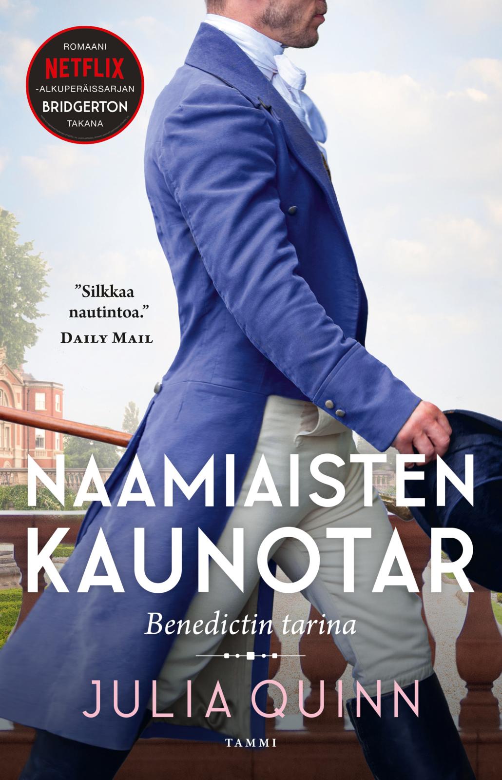 Etukansi. Julia Quinn Bridgerton: Naamiaisten kaunotar