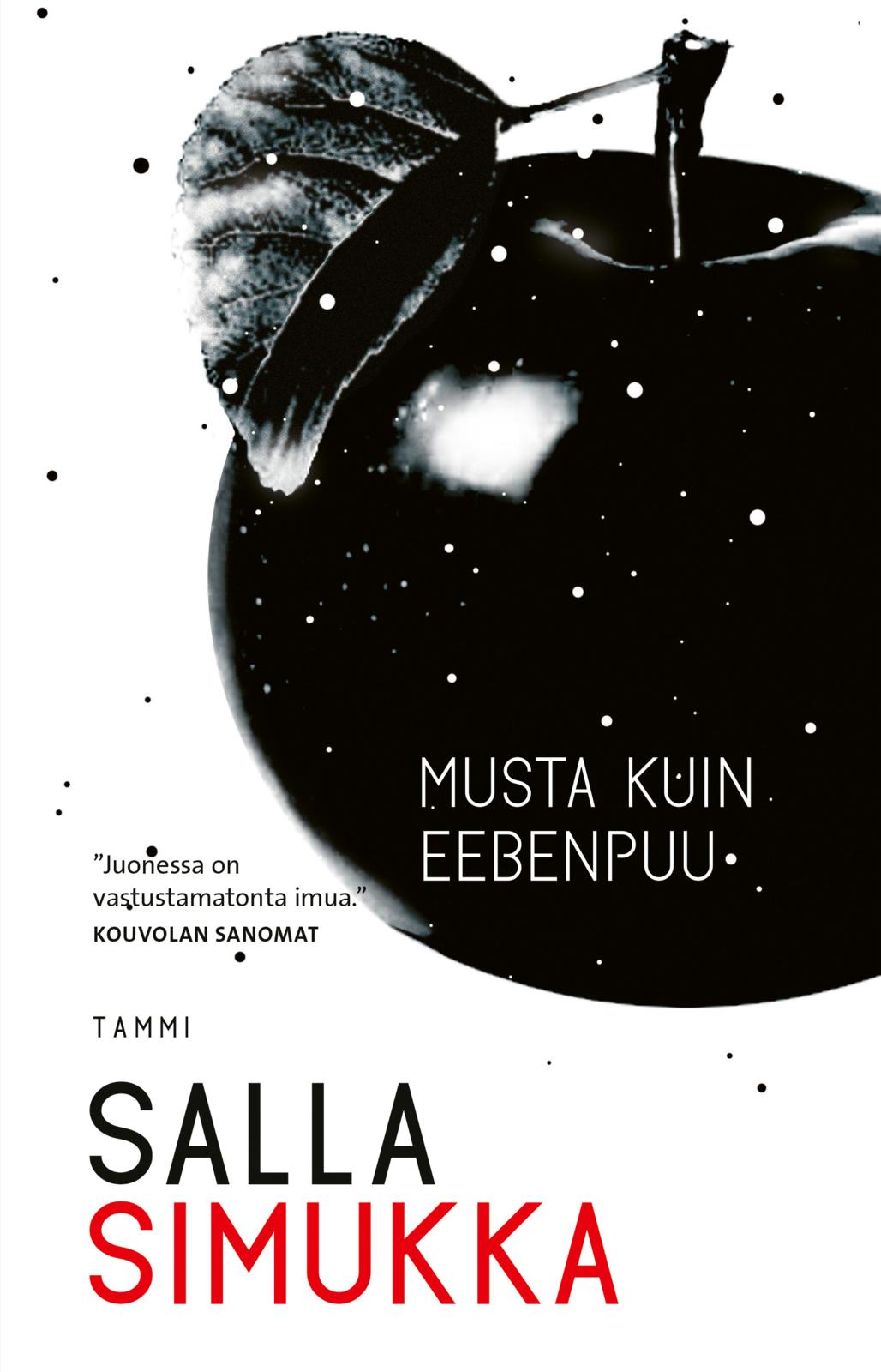 Etukansi. Salla Simukka Musta kuin eebenpuu