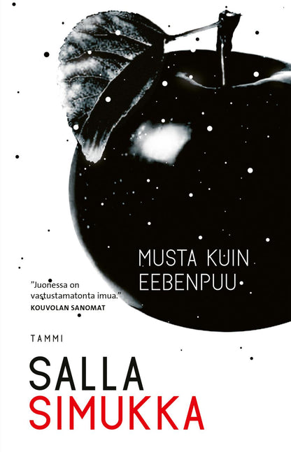 Etukansi. Salla Simukka Musta kuin eebenpuu