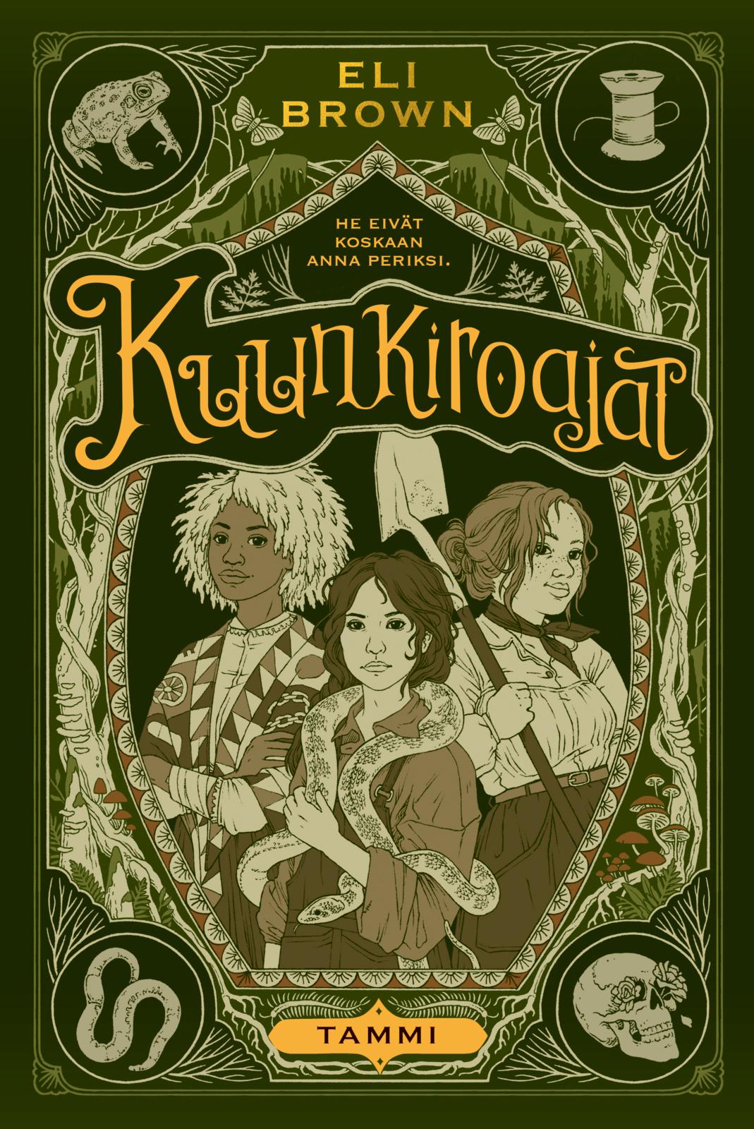 Etukansi. Eli Brown Kuunkiroajat