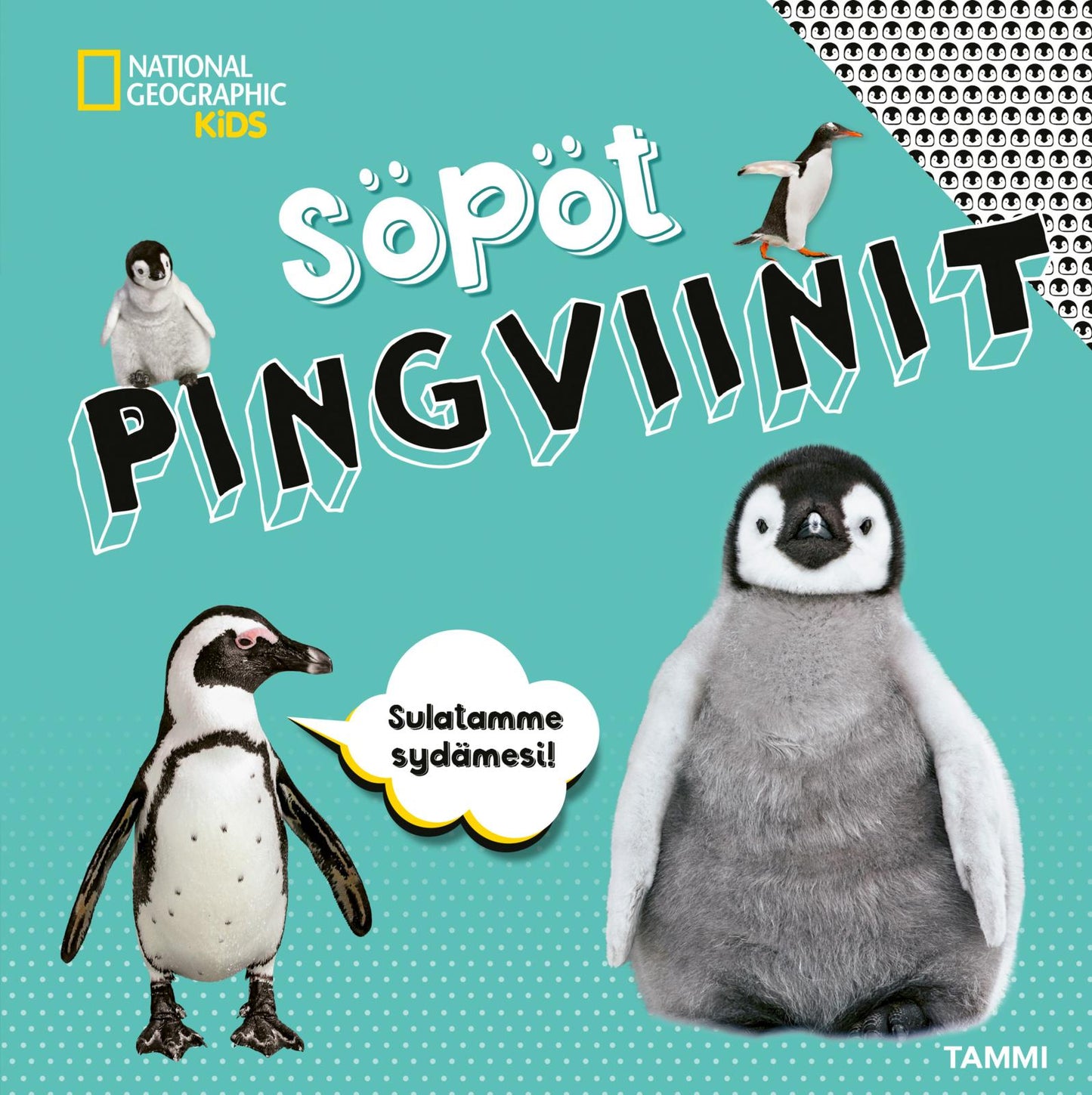 Etukansi. National Geographic . National Geographic. Söpöt pingviinit