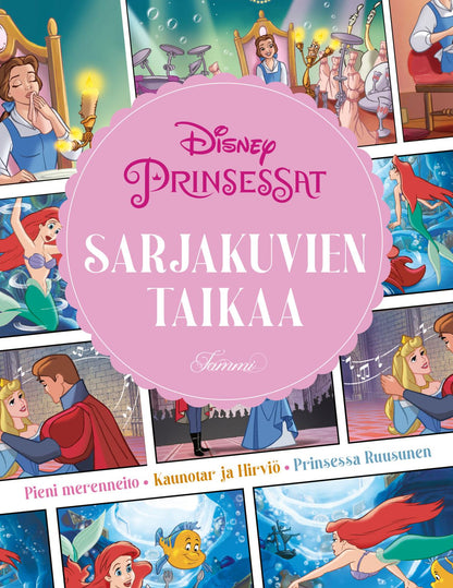 Etukansi. Disney . Disney. Prinsessat. Sarjakuvien taikaa
