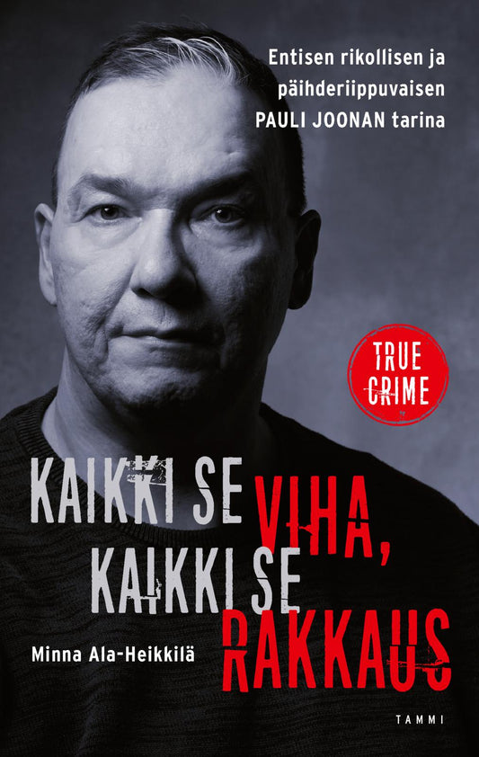 Etukansi. Minna Ala-Heikkilä. Kaikki se viha, kaikki se rakkaus.