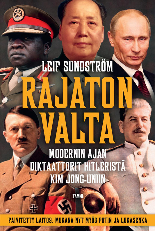 Etukansi. Leif Sundström. Rajaton valta.