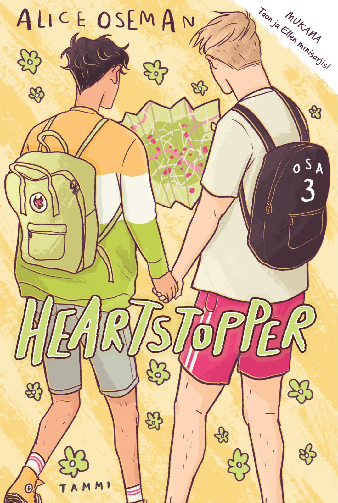 Etukansi. Alice Oseman. Heartstopper. Osa 3