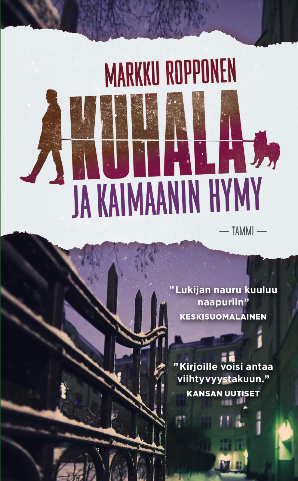 Etukansi. Markku Ropponen Kuhala ja kaimaanin hymy