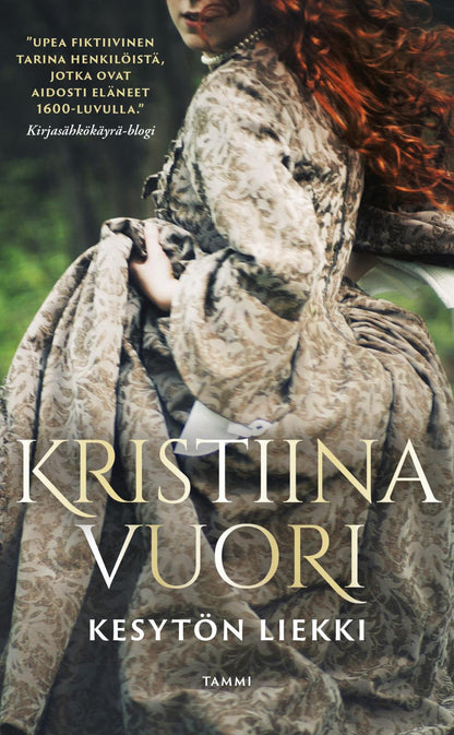 Etukansi. Kristiina Vuori Kesytön liekki