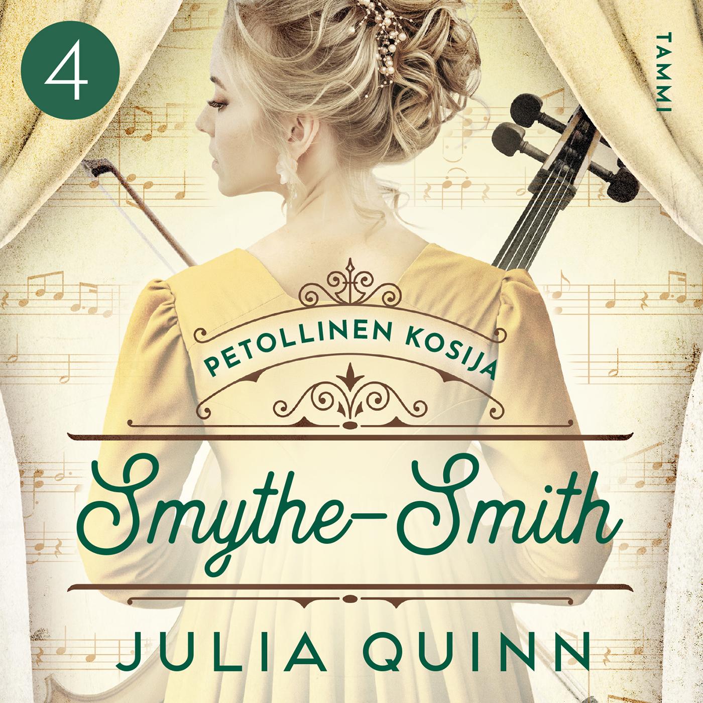 Etukansi. Julia Quinn. Petollinen kosija