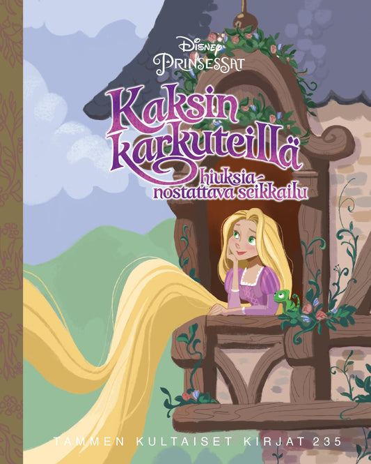 Etukansi. Disney. Disney Prinsessat. Kaksin karkuteillä. TKK 235.