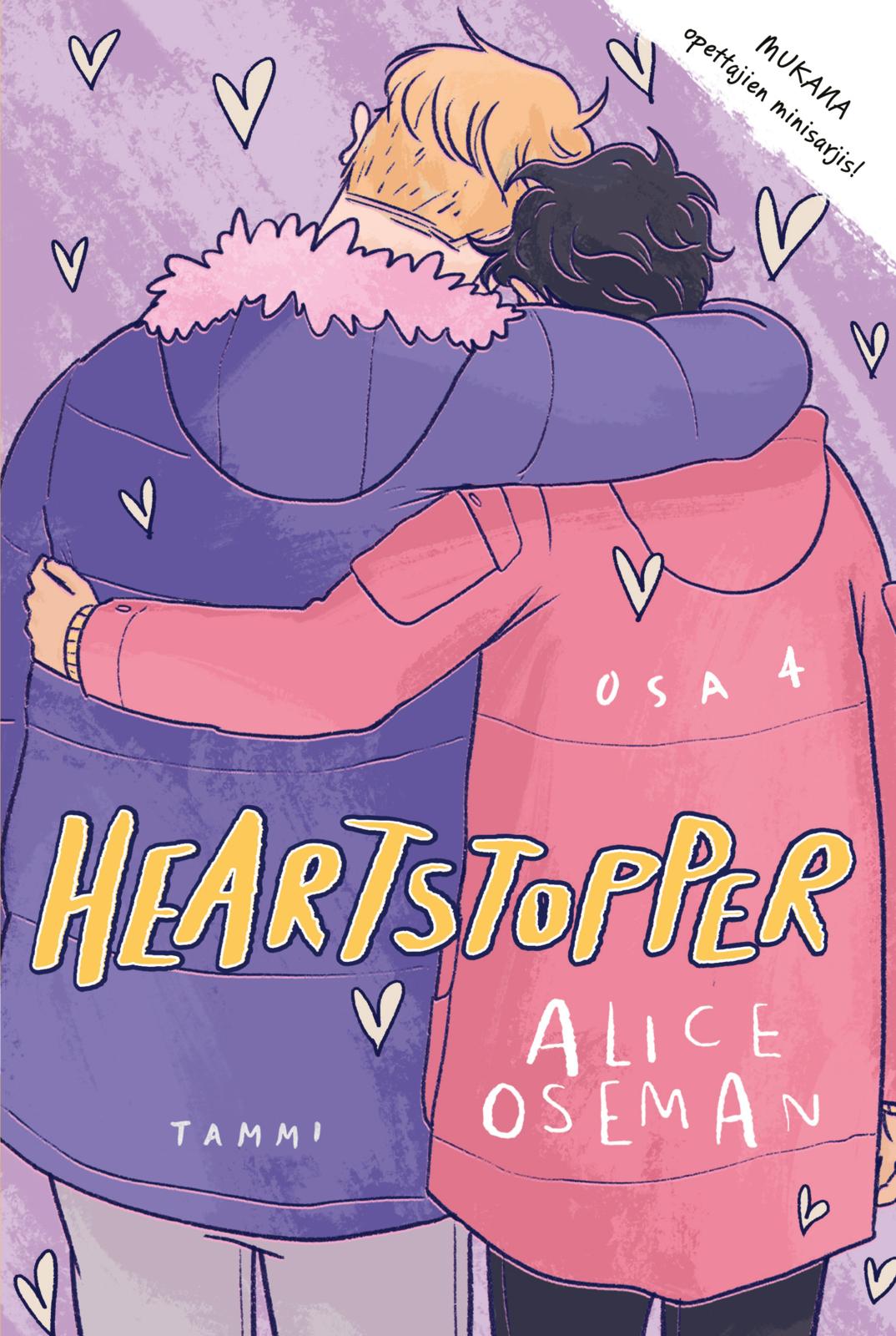 Etukansi. Alice Oseman. Heartstopper. Osa 4