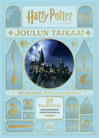 Etukansi. Harry Potter. Maaginen joulukalenteri