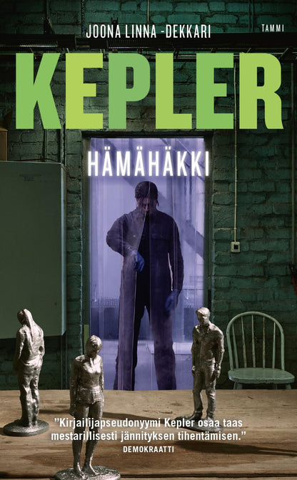 Etukansi. Lars Kepler Hämähäkki