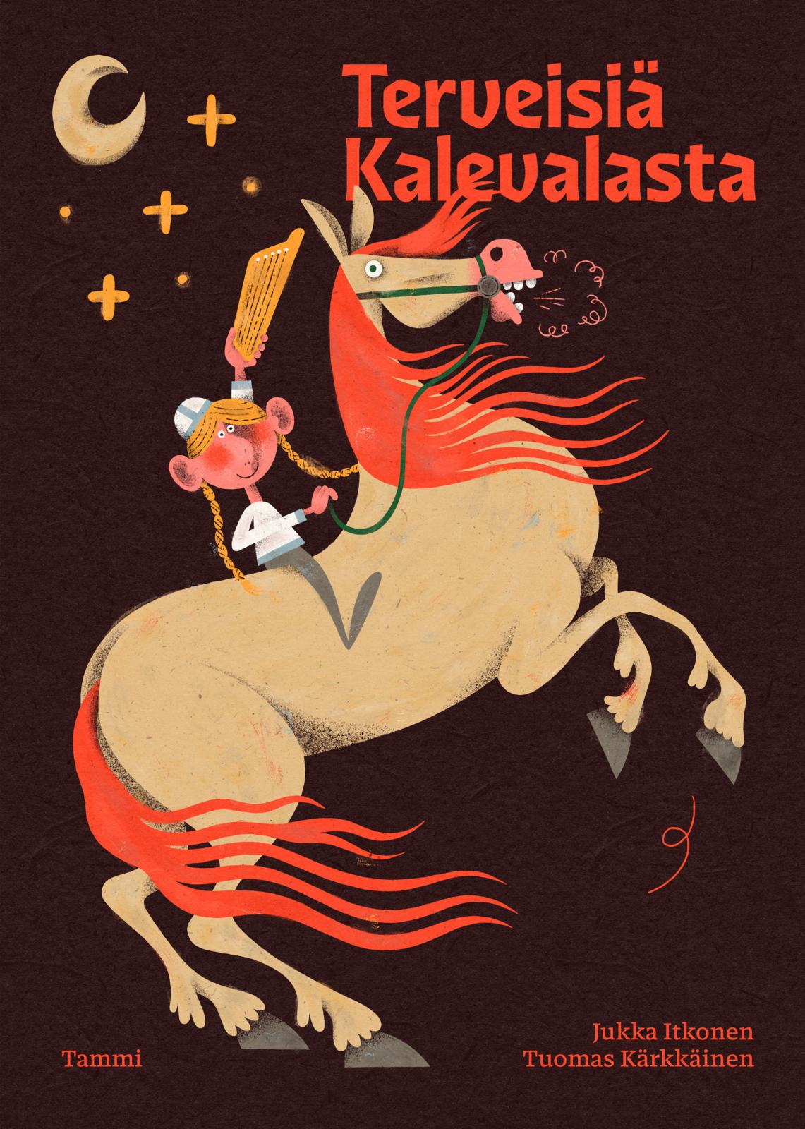 Etukansi. Jukka Itkonen Terveisiä Kalevalasta 