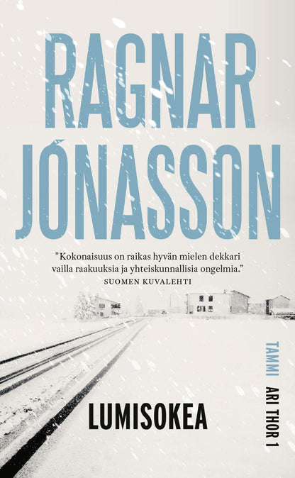Etukansi. Ragnar Jónasson Lumisokea
