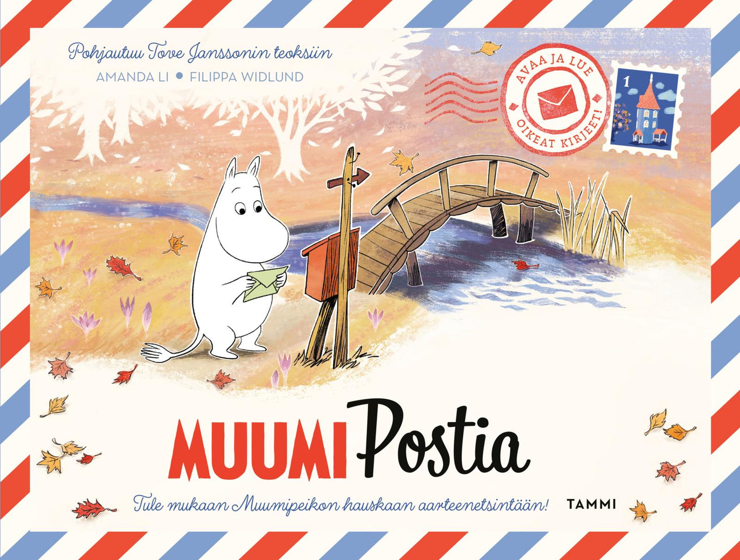 Etukansi. Amanda Li. Muumipostia
