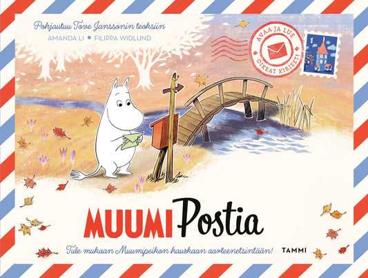 Etukansi. Amanda Li. Filippa Widlund. Muumipostia.