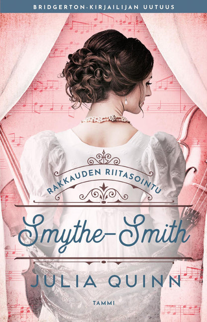 Etukansi. Julia Quinn Rakkauden riitasointu