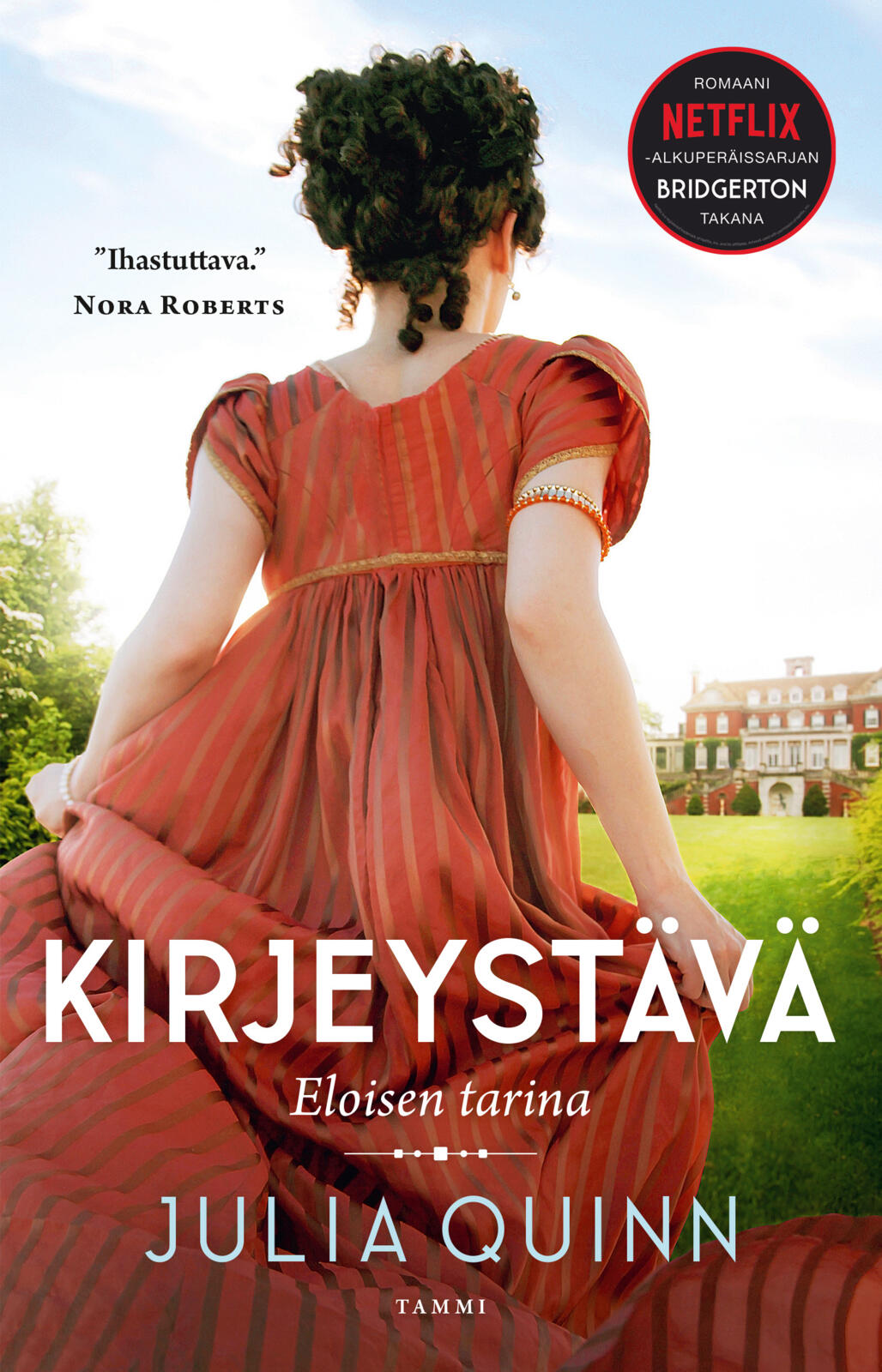 Etukansi. Julia Quinn Bridgerton: Kirjeystävä