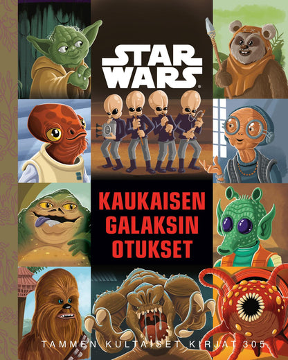 Etukansi. Thomas Macri Star Wars. Kaukaisen galaksin otukset. TKK 305