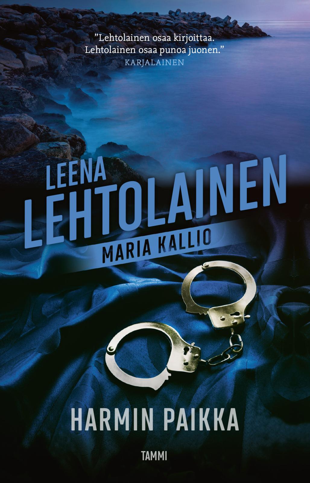 Etukansi. Leena Lehtolainen Harmin paikka