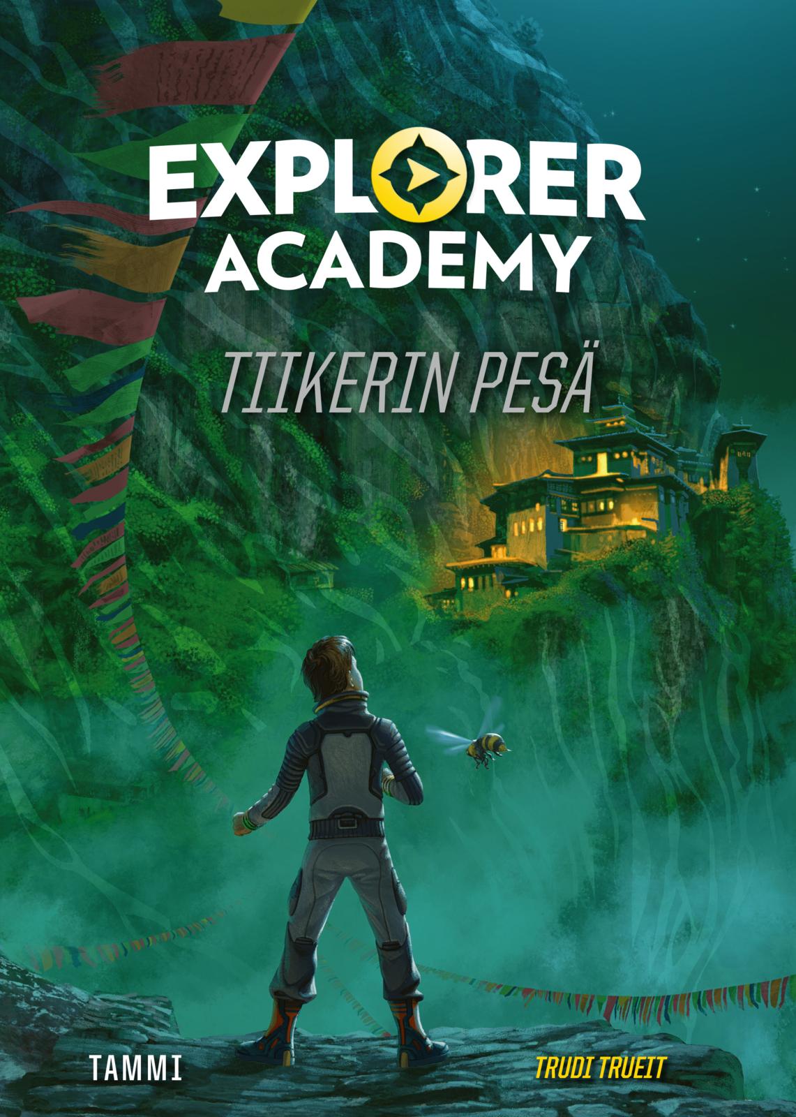 Etukansi. Trudi Trueit Explorer Academy 5. Tiikerin pesä