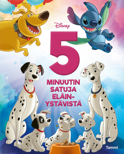 Etukansi. Disney Disney. 5 minuutin satuja eläinystävistä