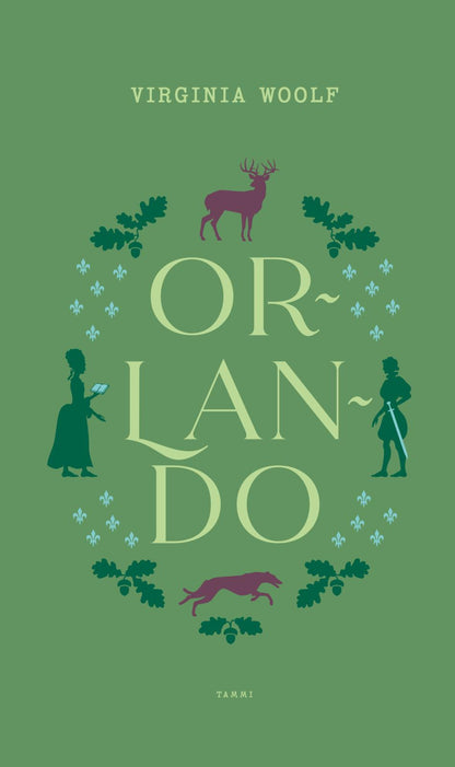 Etukansi. Virginia Woolf Orlando