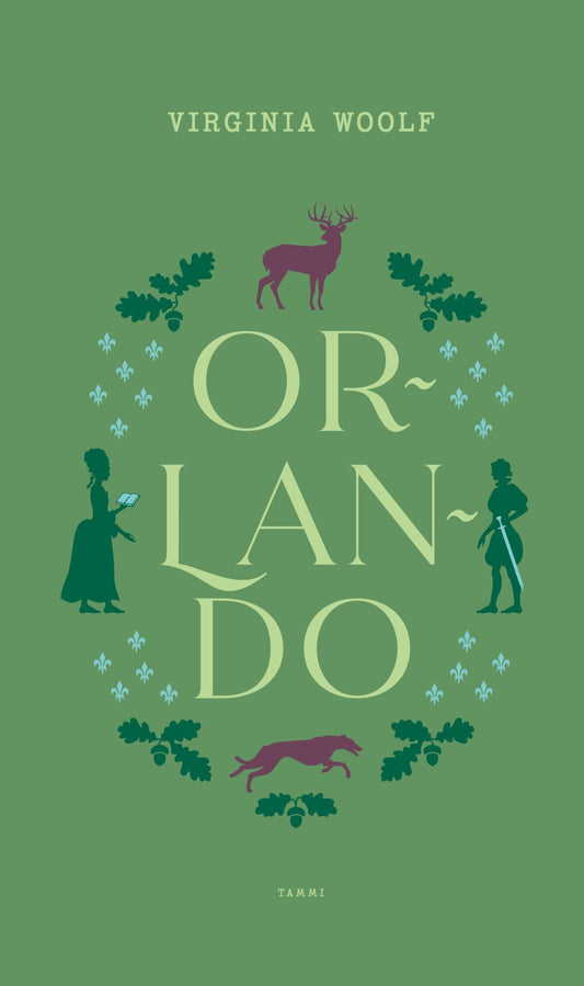Etukansi. Virginia Woolf. Orlando.