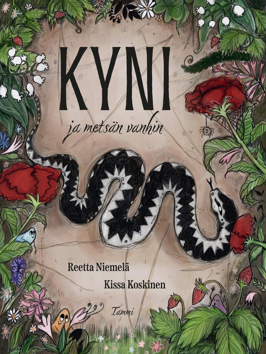 Etukansi. Reetta Niemelä. Kissa Koskinen. Kyni ja metsän vanhin.