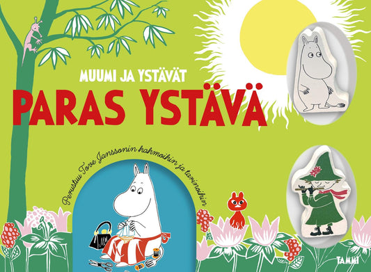 Etukansi. Riina ja Sami Kaarla. Anders Vacklin. Muumi ja ystävät. Paras ystävä.