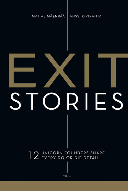 Etukansi. Anssi Kiviranta Exit Stories