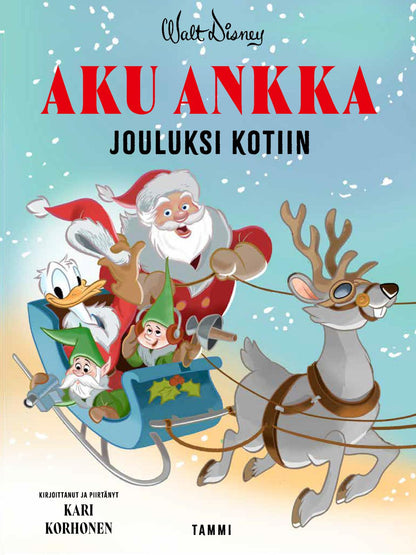 Etukansi. Disney . Aku Ankka. Jouluksi kotiin