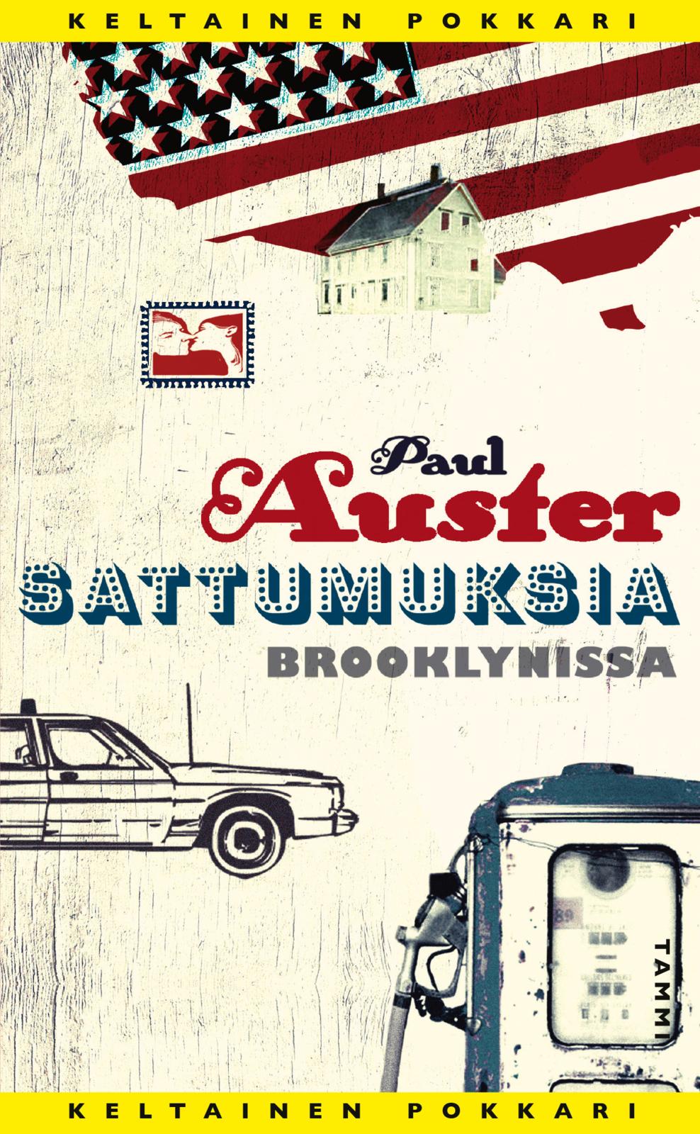 Etukansi. Paul Auster Sattumuksia Brooklynissa