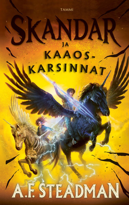 Etukansi. A.F. Steadman Skandar ja Kaaoskarsinnat