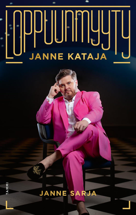 Etukansi. Janne Sarja. Loppuunmyyty - Janne Kataja.