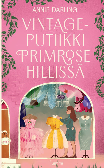 Etukansi. Annie Darling. Vintageputiikki Primrose Hillissä