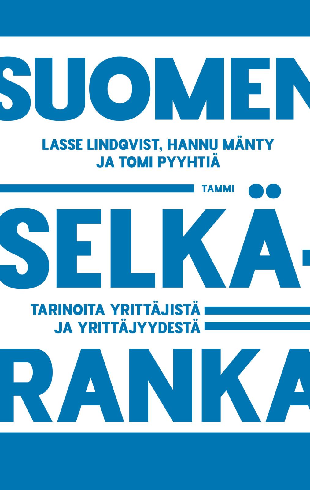 Etukansi. Lasse Lindqvist. Suomen selkäranka