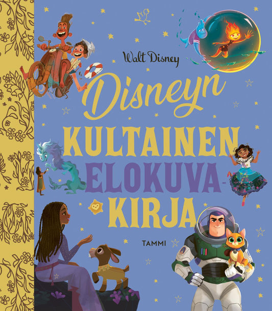 Etukansi. Disney. Disneyn kultainen elokuvakirja. TKK.