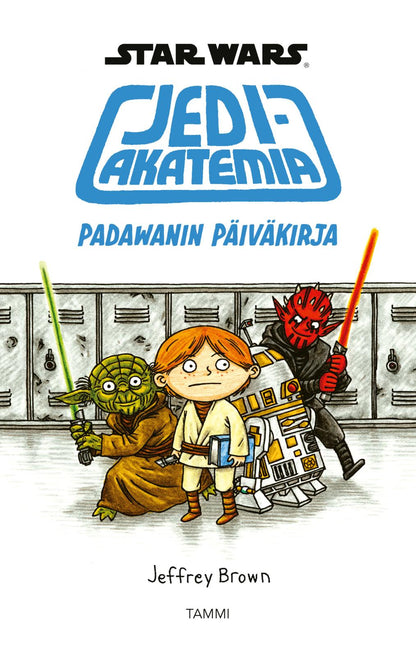 Etukansi. Jeffrey Brown. Star Wars. Jediakatemia. Padawanin päiväkirja