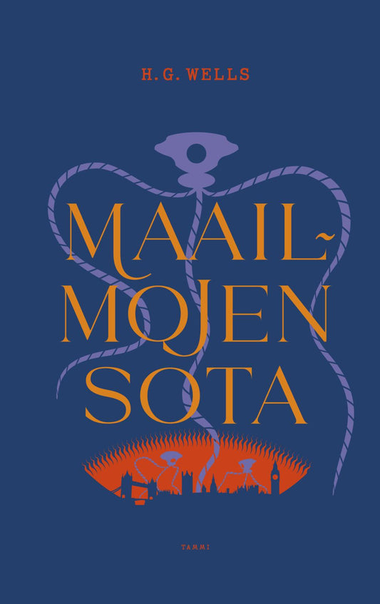 Etukansi. H.G. Wells. Maailmojen sota.