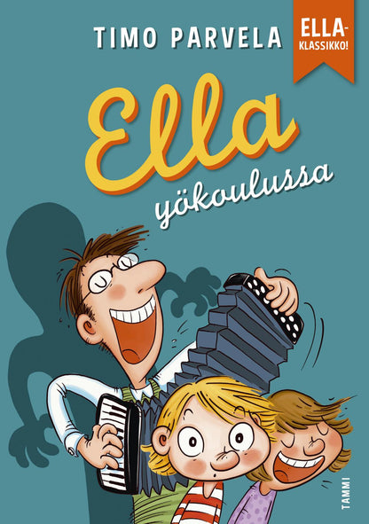 Etukansi. Mervi Lindman Ella yökoulussa