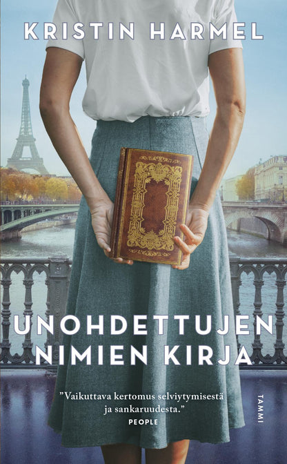 Etukansi. Kristin Harmel Unohdettujen nimien kirja