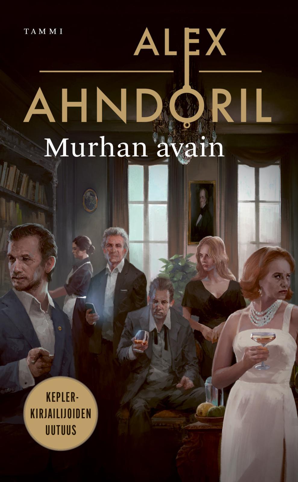 Etukansi. Alex Ahndoril Murhan avain